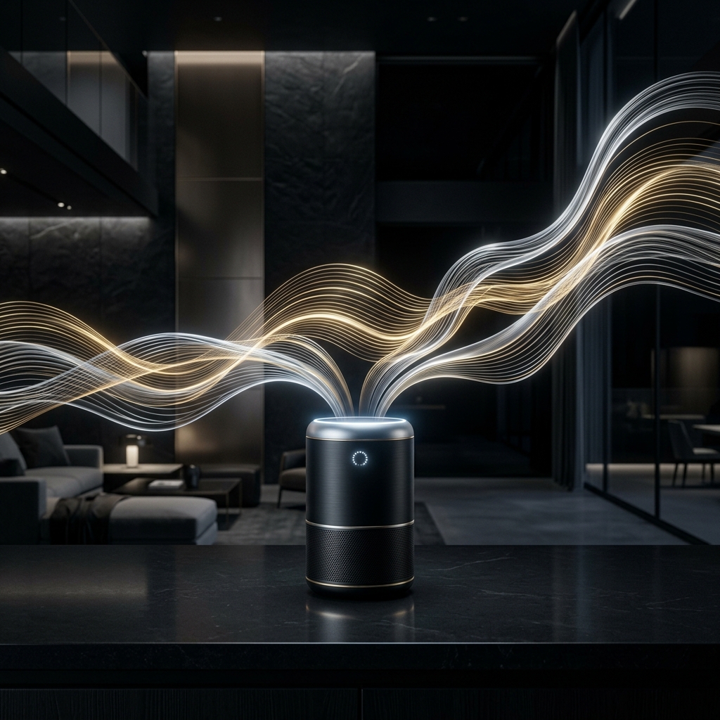 Futuristic Voice Control Concept